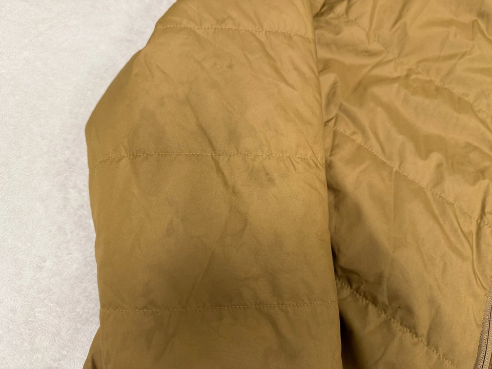 The North Face Mens Brown Windbreaker Puffer Jacket Size XL - Image 3 of 4