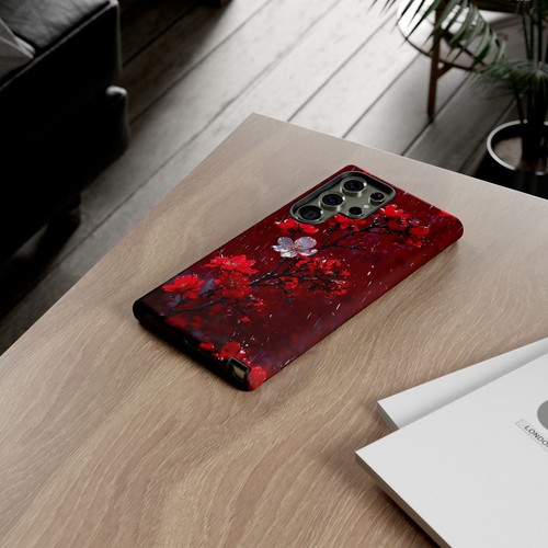 Tough Cases For iPhones, Galaxy and Pixel Devices, Red Spider Lily Flowers - Picture 209 of 247