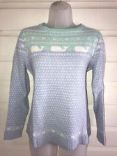Vineyard Vines lambswool/cashmere/angora blend long sleeve sweater size XS
