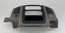 02-05 Dodge Ram Truck Center Dashboard Radio Climate Control Trim Bezel OE Taupe