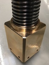 Tragmutter für Zippo TR45x5 60x60 L=80mm