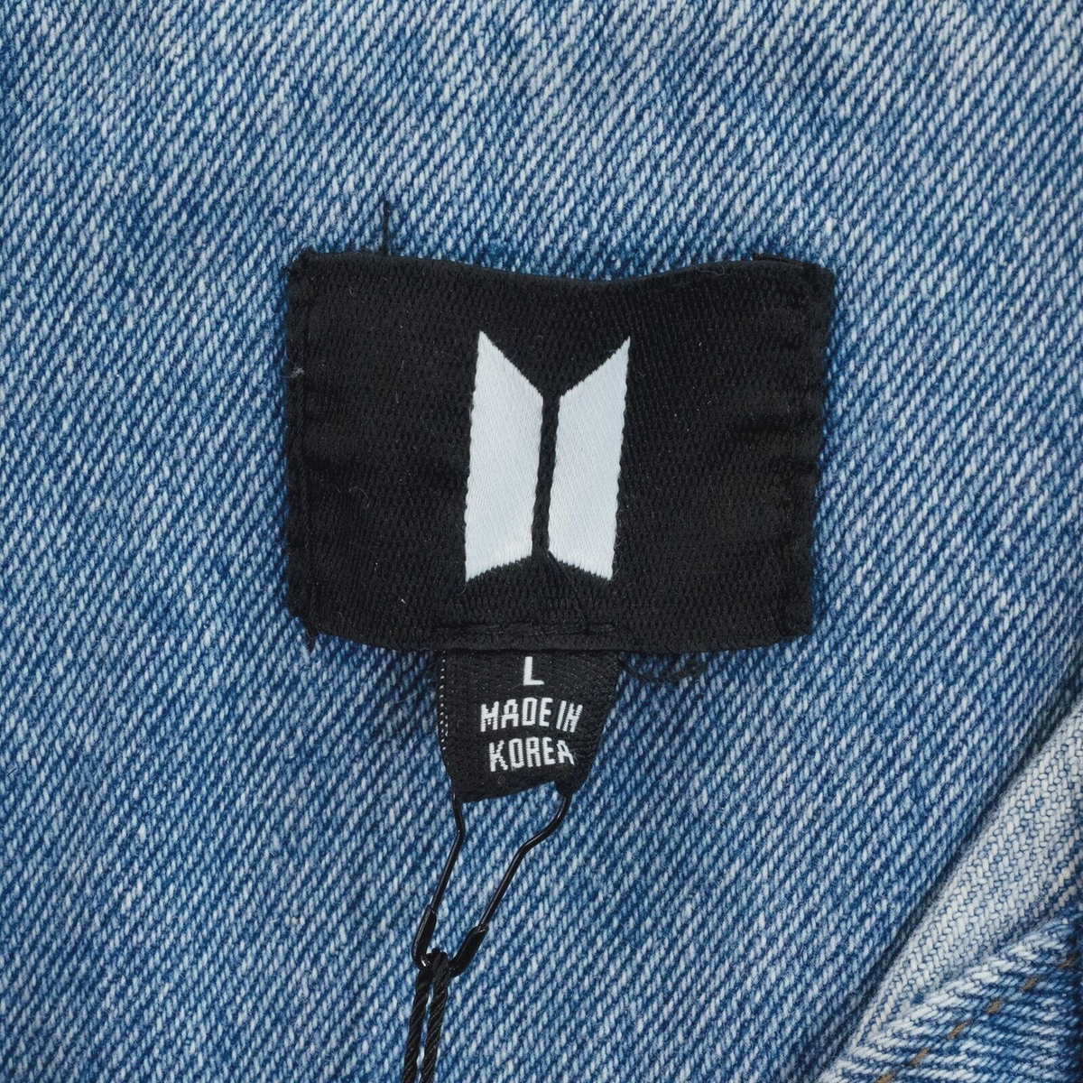NWT: BTS ON Bring the Pain Jeans Jacket Adult Size L Official