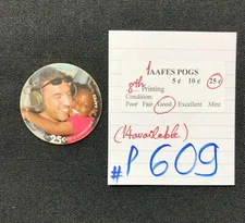 AAFES POGS, 8th Series/Printing, 1 POG, 25¢, #P609, GOOD