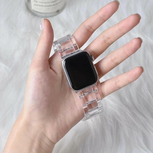 Resin Uhrenarmband Armband für Apple Watch Series 9 8 7 6 5 4 3 SE 41/45mm - Bild 23 von 36
