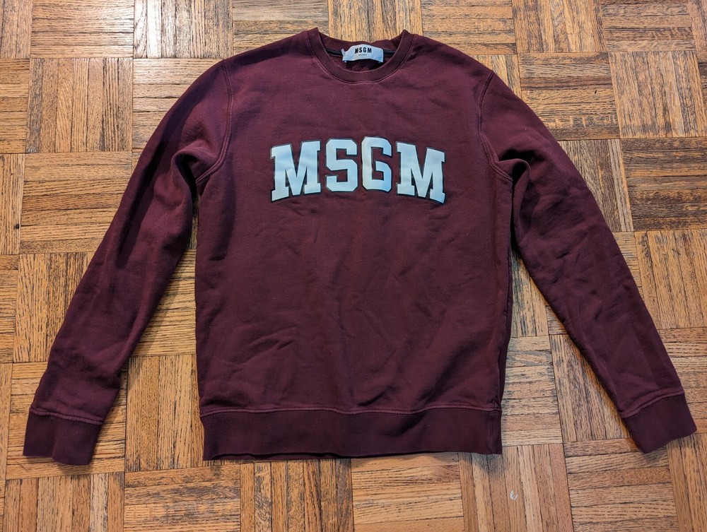 MSGM logo sweatshirt, made in Italy