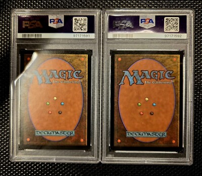 1998 Magic The Gathering MTG B.F.M. Unglued PSA 9 🔥 MATCHING SET 1998 Magic The Gathering MTG B.F.M. Unglued PSA 9 🔥 MATCHING SET