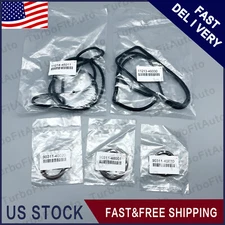 OEM Valve Cover Gaskets W/ Crank And Cam Seals Fits For Toyota Lexus GS300 IS300