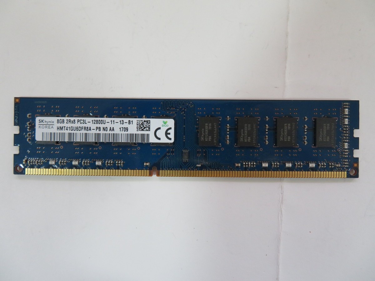 SK Hynix 8GB DDR3L 1600 PC3L-12800U NON-ECC UDIMM 2RX8