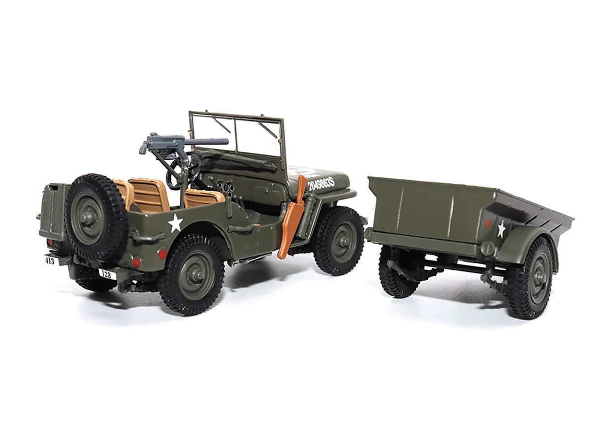 WILLYS JEEP 1/4-TON UTILITY TRUCK W/TRAILER 