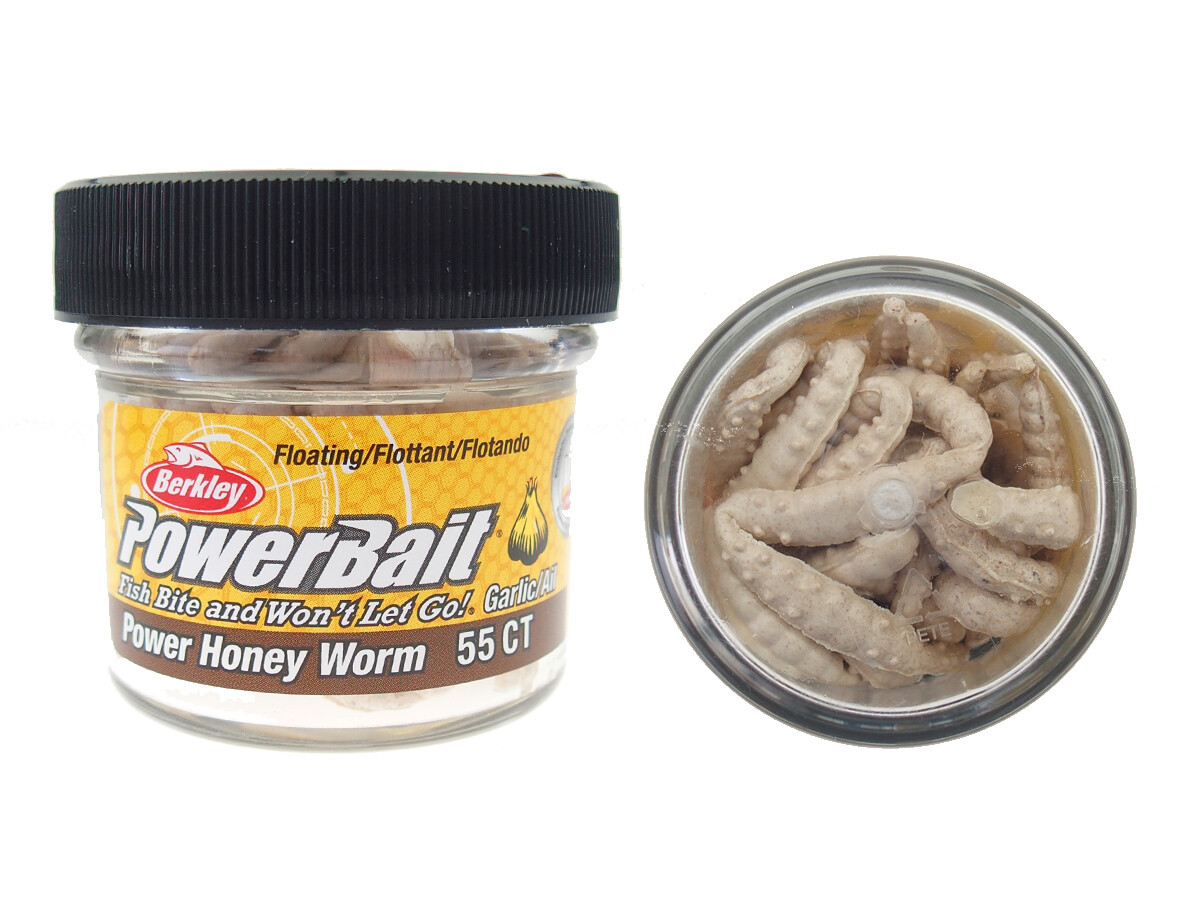 Cebo Berkley Powerbait Honey Worm - Paquete De 55