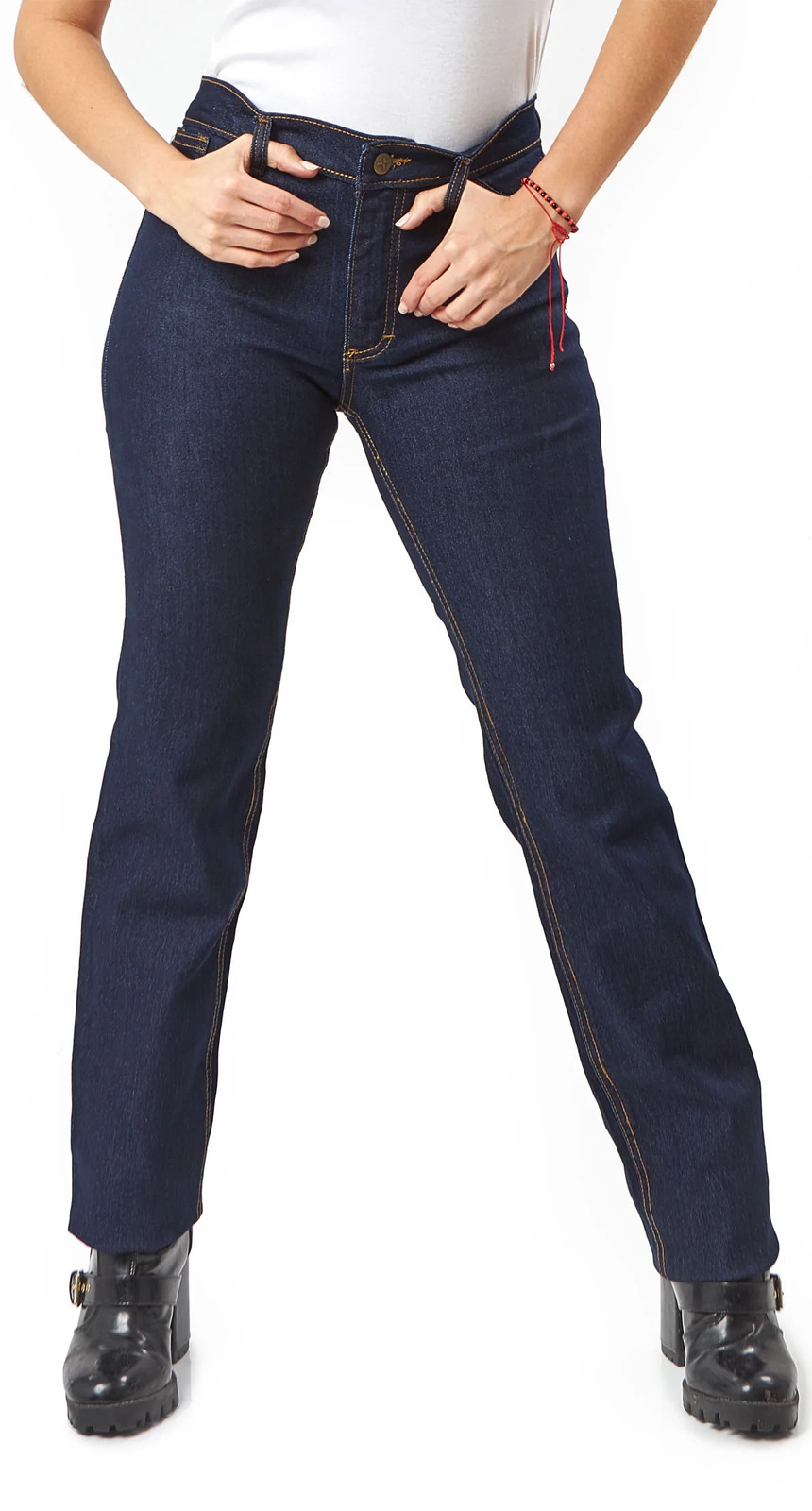 Kolossus Women CottonBlend Super Stretch Work Jeans