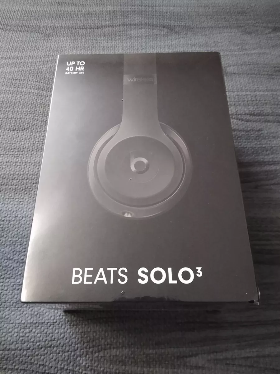 Beats by Dr. Dre Solo3 Wireless On-Ear Headphones Black MX432LL/A