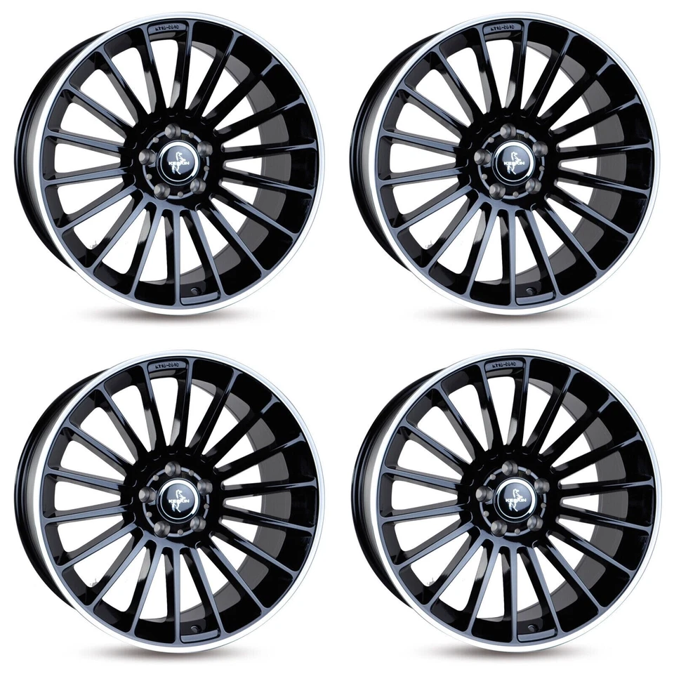 19 Zoll Alufelgen Keskin KT15 ET45 5x112 Schwarz - Bild 2 von 2