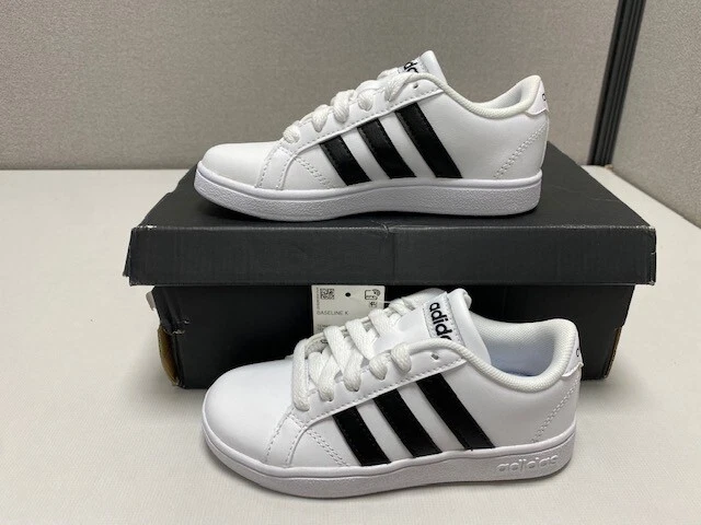 Adidas Baseline K White/Black/White AW4299, US UK | eBay