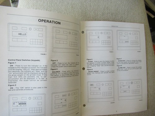 1989 New Holland Ford 10 electronic scale for grinder-mixers operator's manual - Photo 3 sur 8