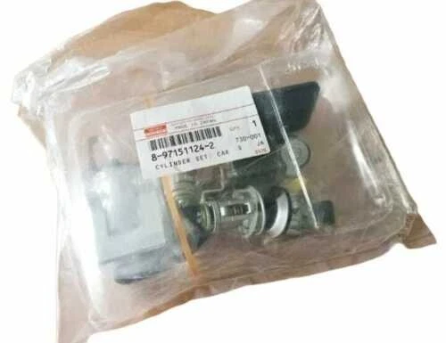 Ignition Lock Cylinder FOR ISUZU TROOPER 1981-1991 Full Set Key Complete Genuine - Image 3 of 3