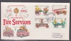 Great Britain "Stuart" 1974 Fire Services First Day Cover  - Bridgewater