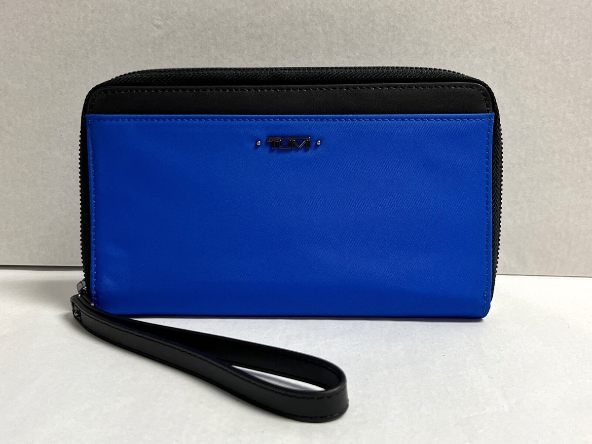 TUMI Vista Nylon Travel Wallet Dazzling Blue 120797-7706 | eBay