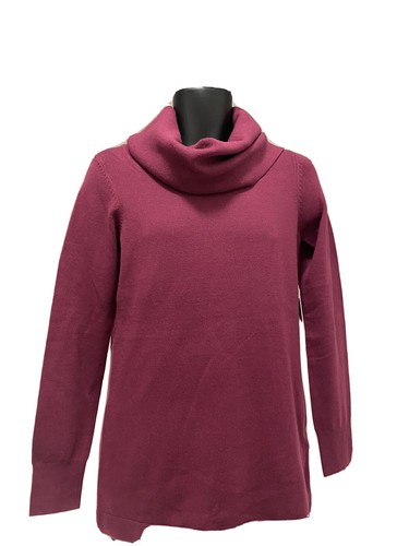 Cowl Neck Women's Tunic Sweater Size 
