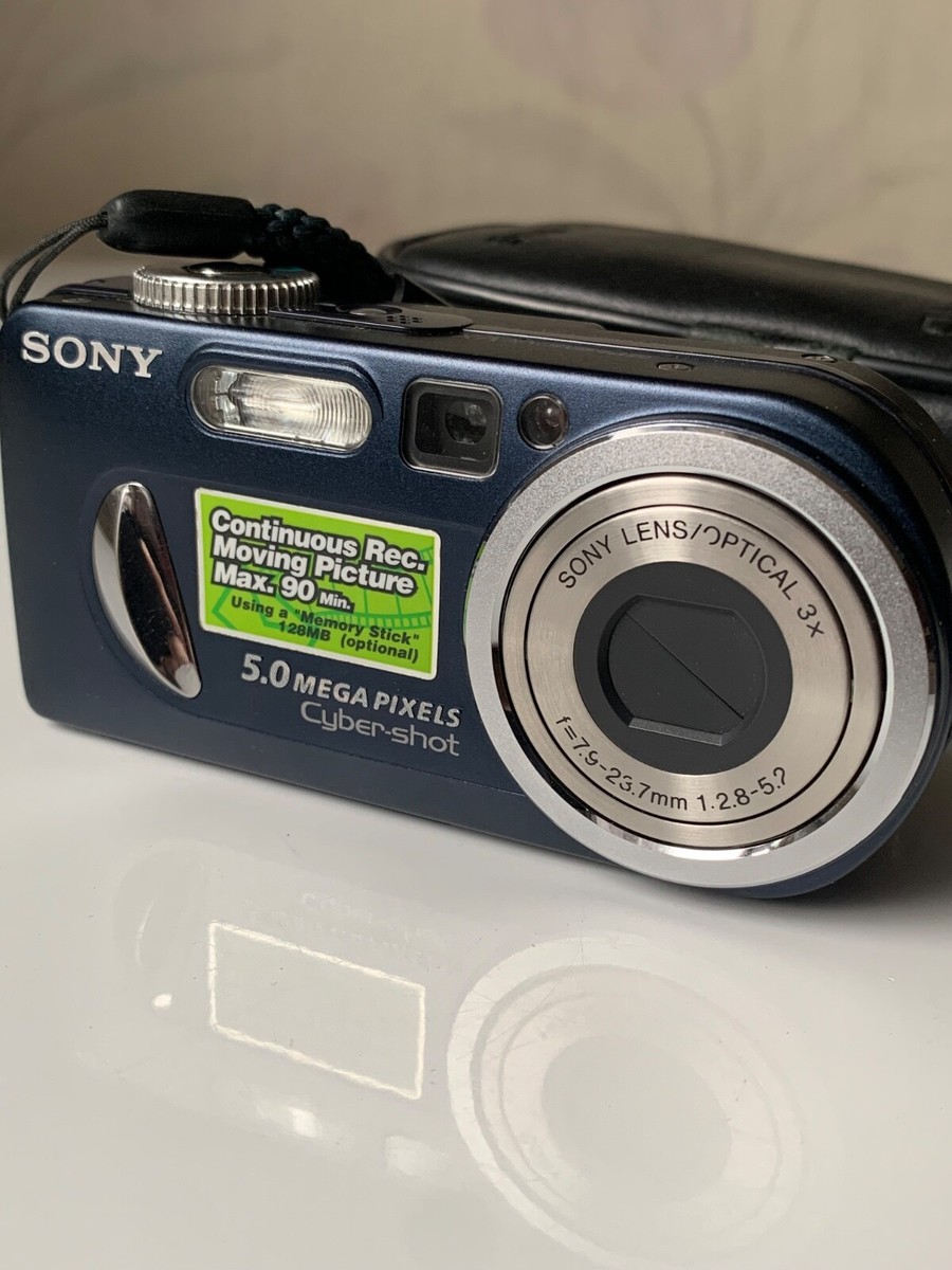 Sony Cyber Shot DSC P 10 ,Digital Camera with 3X lens,dark blue 5