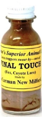 Final Touch Lure - Carman's 1 oz Jar Trapping Supplies 