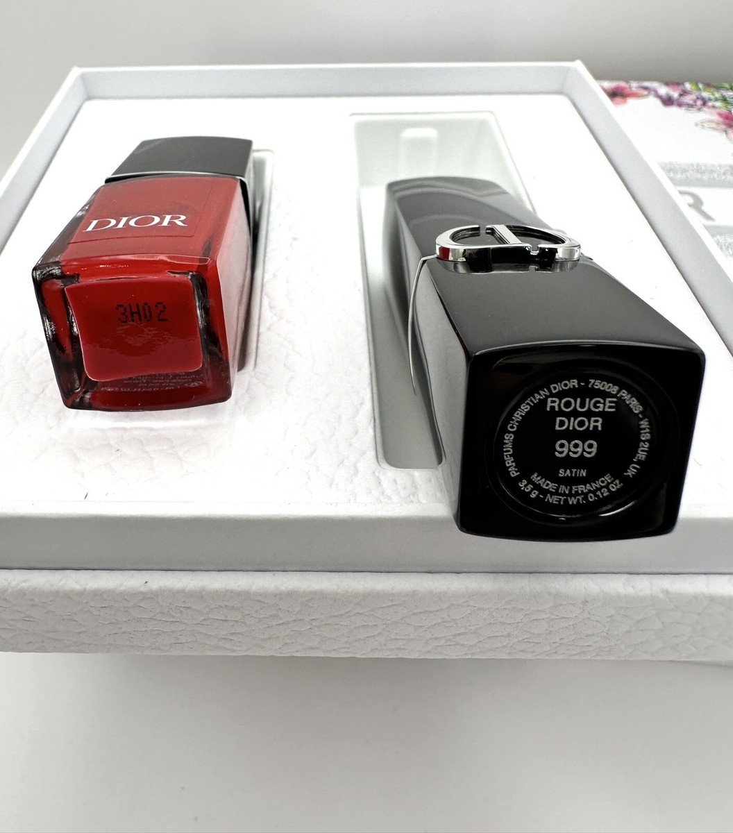 Dior Rouge Dior 000×3、 999S×1（4本セット） Dior Rouge Gift Set 4 Pcs (1 Full Size Lipsticks 999
