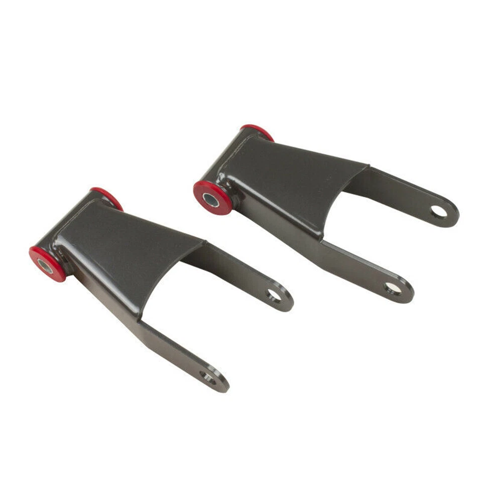 2" Rear Drop Shackles Fits 2011-2019 Chevy Silverado GMC Sierra 2500HD 3500HD - Image 3 of 4