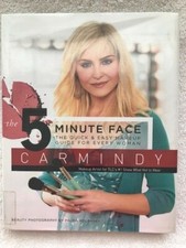 Beauty:The 5 Minute Face :Quick and Easy Makeup Guide (hardback, EXLIB) Carmindy