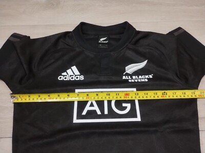 New Zealand All Blacks Sevens Rugby Shirt 2018 - Adidas Small S