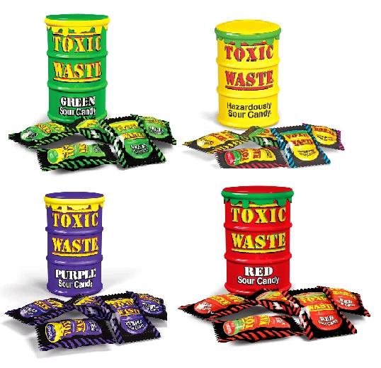 Toxic cheap waste sweets