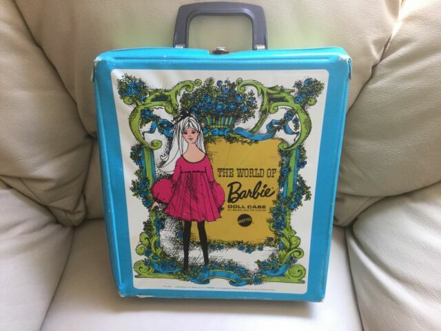 the world of barbie doll case 1968