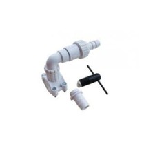 Concealed Washing Machine Dishwasher Waste Pipe Drain Trap Kit Self Cutting Out