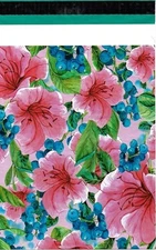 100 10x13 Pink Tropical Flowers Designer Poly Mailers Envelopes Custom Bags