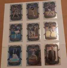 2023 Prizm Baseball Joe Carter Silver #213  Blue Jays Complete Team Base Set (9)
