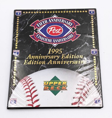 1995 Upper Deck Post Anniversary Edition Card Set w/Binder | eBay