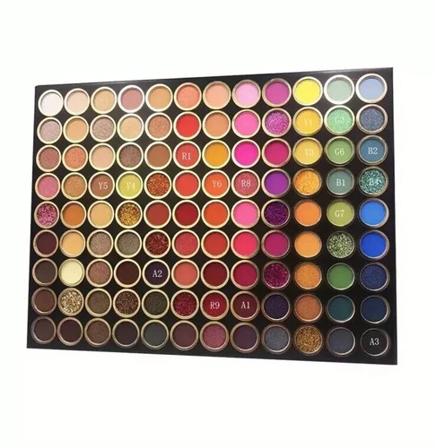 Glazzi TATTOO STUDIO CUSTOM DESIGN 108 Color Eyeshadow Palette Makeup Kit - Picture 2 of 4