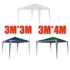 Waterproof Gazebo Tent Canopy Marquee 3Mx3M 3Mx4M For Wedding Camping BBQ Party