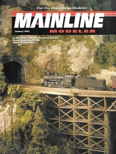 Mainline Modeler Magazine Jan01 UP Forest CNR Switcher DM&IR Proctor Pennsy Alco