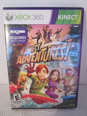 Kinect Adventures Game (Microsoft Xbox 360 2010) Complete