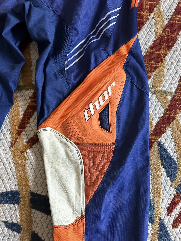 Pantalones Thor Phase Hyperion Azul Marino/Naranja Talla 34Us 2903-1308 Foto 2 de 4