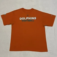 Reebok Miami Dolphins T-Shirt Men’s Large NFL