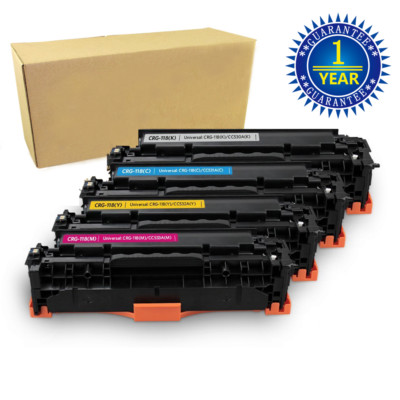 4PK CRG-118 Toner Black Color Set For Canon 118 ImageCLASS MF8380CDW MF8580CDW