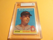 VTG.1958 TOPPS-MILT PAPPAS #457-BALTIMORE ORIOLES-(RC)BVG-0010198499-5 EXCELLENT