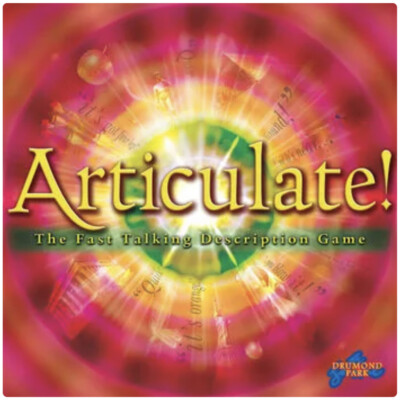 Articulate - Vokabelteil Brettspiel - Drummond Park (Zerkratzte Schachtel)