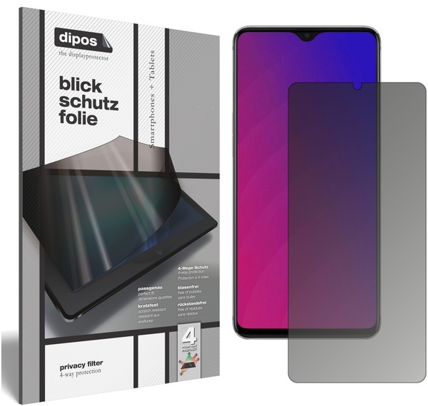 Schutzfolie FüR Oppo F9 Pro Blickschutzfolie Matt Folie Display Schutz Dipos-image