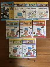 Your Baby Can Read  Large New Lot: 5 DVDs, 3 Card Sets, 1 Instruction Book