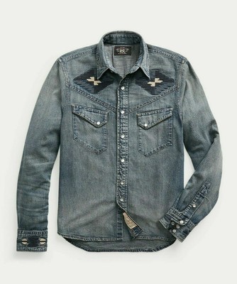 RRL Ralph Lauren Embroidered Japanese 