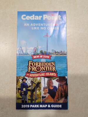 2019 Cedar Point Park Map