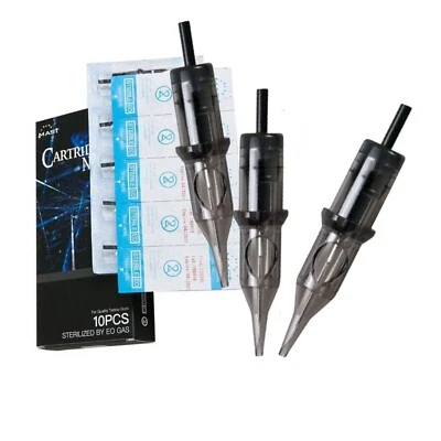 MAST DRAGONHAWK Mast Professional 10 Stck. Dragonhawk Patronen Einweg Tattoo Nadel 0,35 RM RL