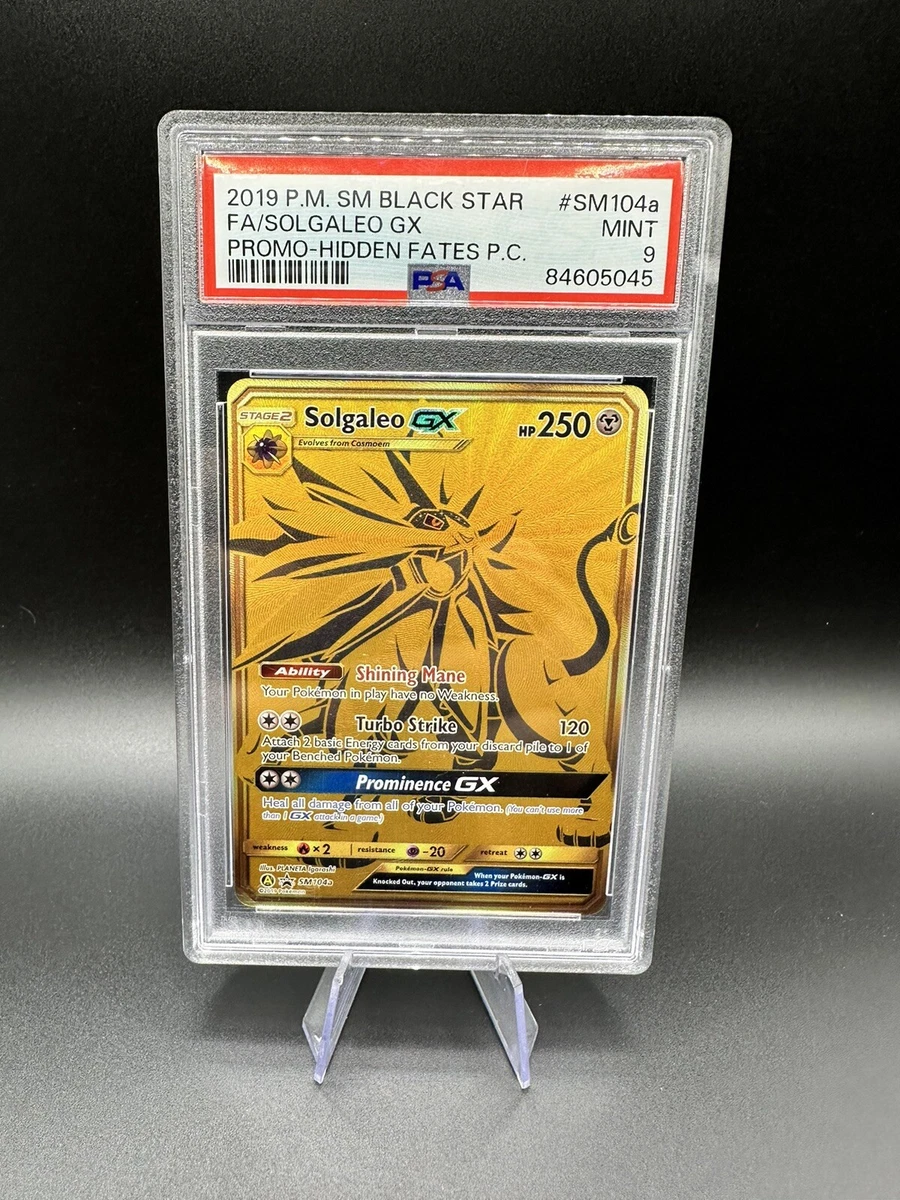 vikavolt gx pokemon card value Solgaleo GX - SM104a main image 0
